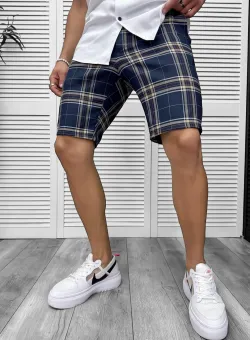 Pantaloni scurti casual cu imprimeu 13140