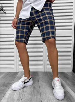 Pantaloni scurti casual cu imprimeu 13142