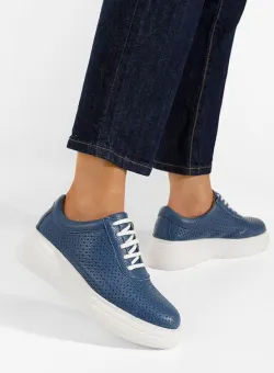 Pantofi casual cu platformă Dakota B navy