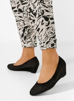 Pantofi cu platforma Rhona negri