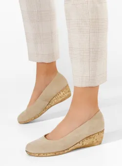 Pantofi cu platforma Sonia V2 B bej