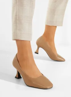 Pantofi cu toc kaki Quintana
