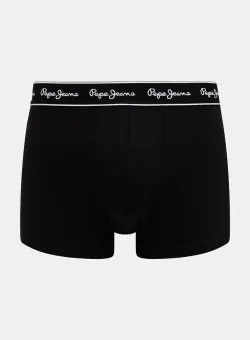 Pepe Jeans boxeri SOLID TK 3P 3-pack barbati, culoarea negru, PMU11171