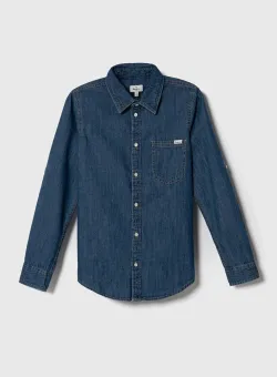 Pepe Jeans camasa din denim pentru copii