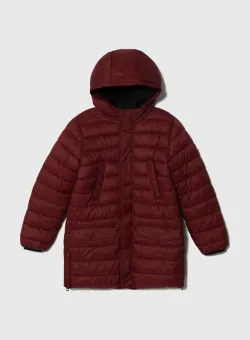 Pepe Jeans geaca copii culoarea bordo