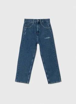 Pepe Jeans jeans copii LOOSE JEANS REPAIR JR