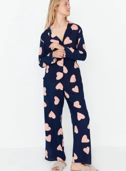 Pijama dama Caelie indigo