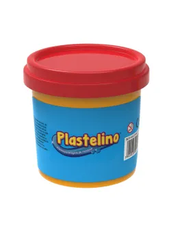 Plastelino - Tub de plastilina Rosu