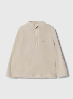 Protest bluza copii culoarea bej, neted