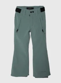 Protest pantaloni de schi pentru copii LOLE JR culoarea turcoaz