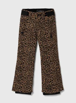 Protest pantaloni de schi pentru copii PRTCLASSY 23 JR culoarea maro