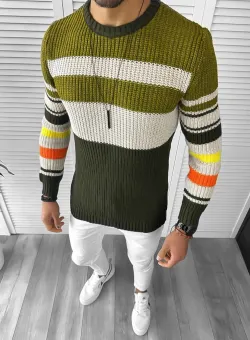 Pulover barbati gros slim fit ZR T3576 107-4