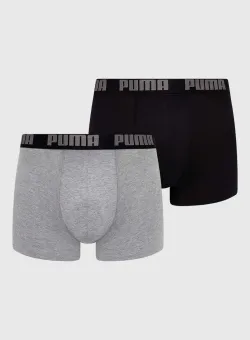 Puma boxeri 2-pack barbati, culoarea gri, 938320