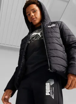 Puma geaca copii culoarea negru