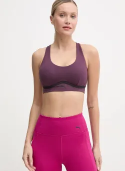 Puma sutien sport 4Keeps Cloudspun culoarea violet, 525809