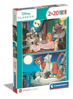 Puzzle Clementoni Disney Animals Friends, 2 x 20 piese