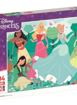 Puzzle Clementoni Maxi, Disney Princess, 104 piese