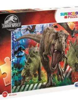 Puzzle Clementoni, Maxi, Jurassic World, 60 piese