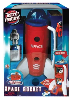 Racheta spatiala si figurine astronaut Astro Venture