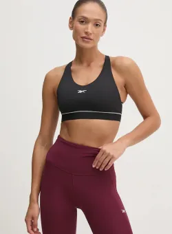Reebok sutien sport Team culoarea negru, 100205709
