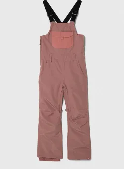 Roxy pantaloni de schi pentru copii NON STOP BIB GI SNPT culoarea roz
