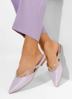 Saboti cu lant Andranie mov