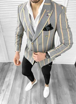 Sacou barbati slim fit 1048 48-4 e~ M3-2