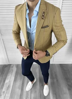 Sacou barbati slim fit 1245 D3-1.4