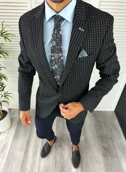 Sacou barbati slim fit 12836 N7-5