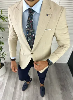 Sacou barbati slim fit 12855 S1