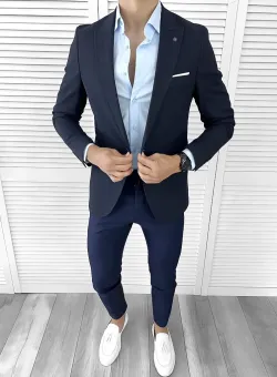 Sacou barbati slim fit 637 N7-4.2