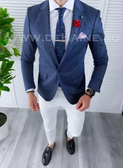 Sacou barbati slim fit B4251 P18-6.1