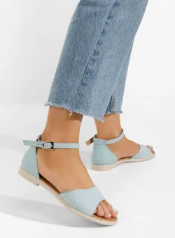 Sandale dama piele Montela bleu