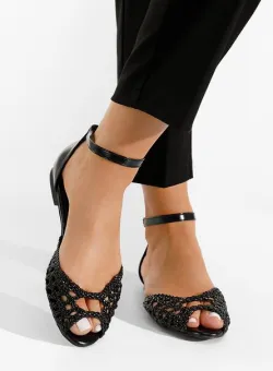 Sandale fara toc Slore negre