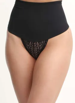 Scandale chiloti modulati culoarea negru, SHW001