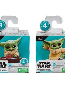 Set 2 figurine Baby Yoda, Star Wars, Mandalorian Grogu, Bounty Collection F5860 F5856