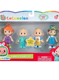 Set 4 figurine CoComelon, Family Set