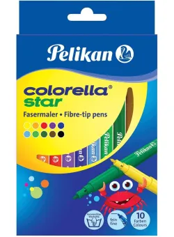 Set carioci Pelikan Colorella Star C302, 10 buc