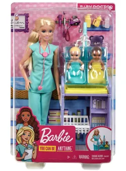 Set de joaca, Barbie, Doctor pediatru