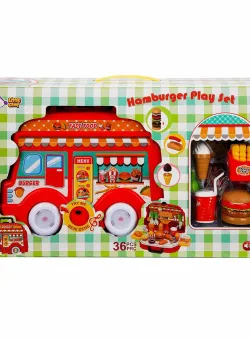 Set de joaca, Little Chef, Caravana Hamburgerilor