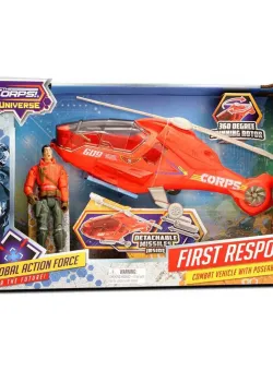 Set elicopter cu figurina, The Corps Universe, Lanard Toys