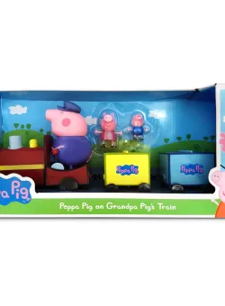 Set figurine Peppa Pig, Trenuletul lui Grandpa Pig