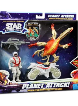 Set figurine si vehicul, Thrasher Bug, Star Troopers, Lanard Toys