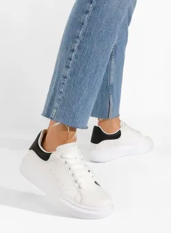 Sneakers dama Aroche V11 albi