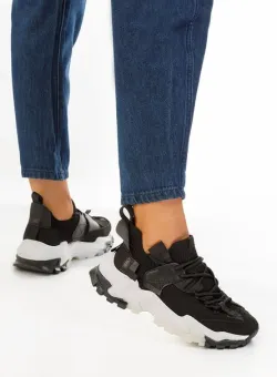 Sneakers dama Trinity negri