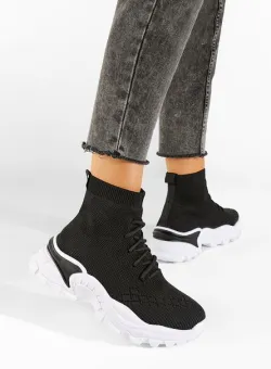 Sneakers tip soseta Amber negri