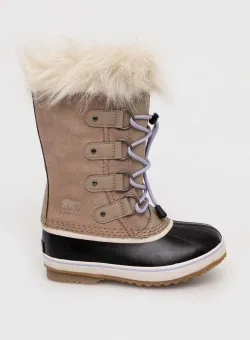 Sorel cizme de iarna copii 1855201 culoarea bej, YOUTH JOAN OF ARCTIC DTV