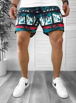 Sort de baie cu imprimeu 12546 N3-4.1