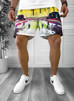 Sort de baie cu imprimeu 12551 88-1