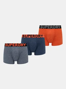 Superdry boxeri barbati, culoarea albastru marin, M3110452A-1MY